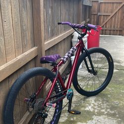 First Red TTO Mafia Bike