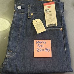 Brand new men’s 501 Levi jeans 