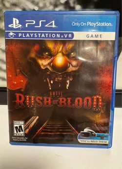 Until Dawn: Rush of Blood PS4 PlayStation VR Game – Disc & Case
