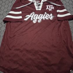 Texas A&M Aggies M Womens Fanatics Shirt $50 Retail 
