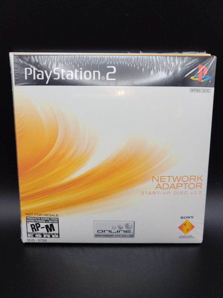 Sony Playstation 2 PS2 Network Adapter Start-up V2.5