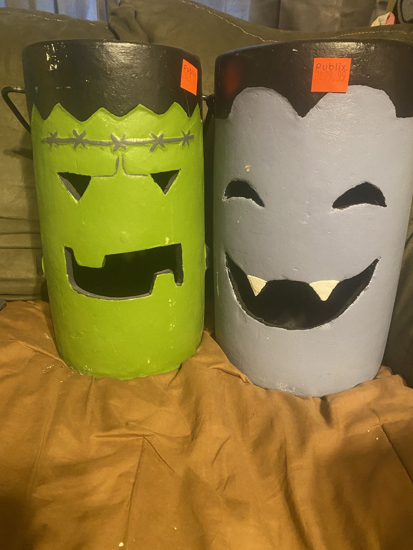 Ceramic Luminary Pot/planters