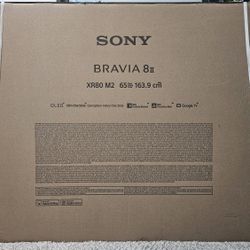 SONY OLED BRAVIA 8 II 65"