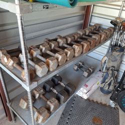 8 Thru 40 Lb Dumbbell Set