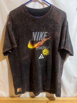 Nike Sportswear MAX 90 PATCHES MENS SHORT SLEEVE SHIRT Brown Size Large Used Good Condition $35 Meet Up In Irving @dfwgoods