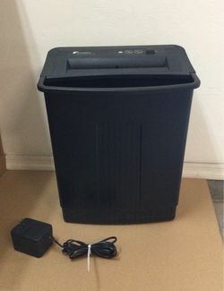 Fellows Paper Shredder with Bin Included