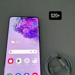 Samsung Galaxy S20 Plus + Like New And Unlocked! 