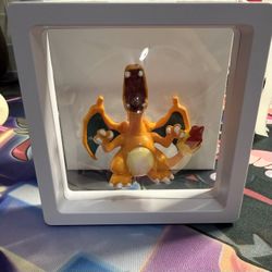 Pokemon Charizard Tomy Figure Monster Collection Nintendo With Holder