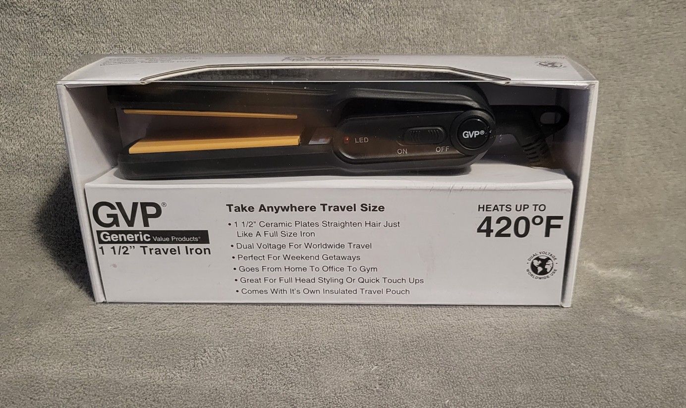 GVP Travel Size Hair Iron