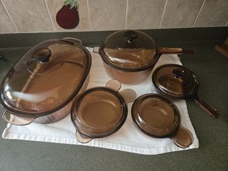 Visions Amber Glass  Cookware