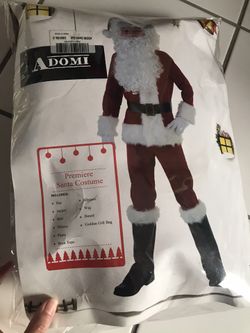 Santa Claus costume (Size：kid small 130cm