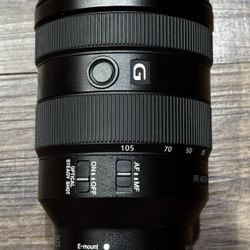 Sony 24-105mm f4 G lens