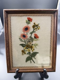 Nice Floral Embroidery.