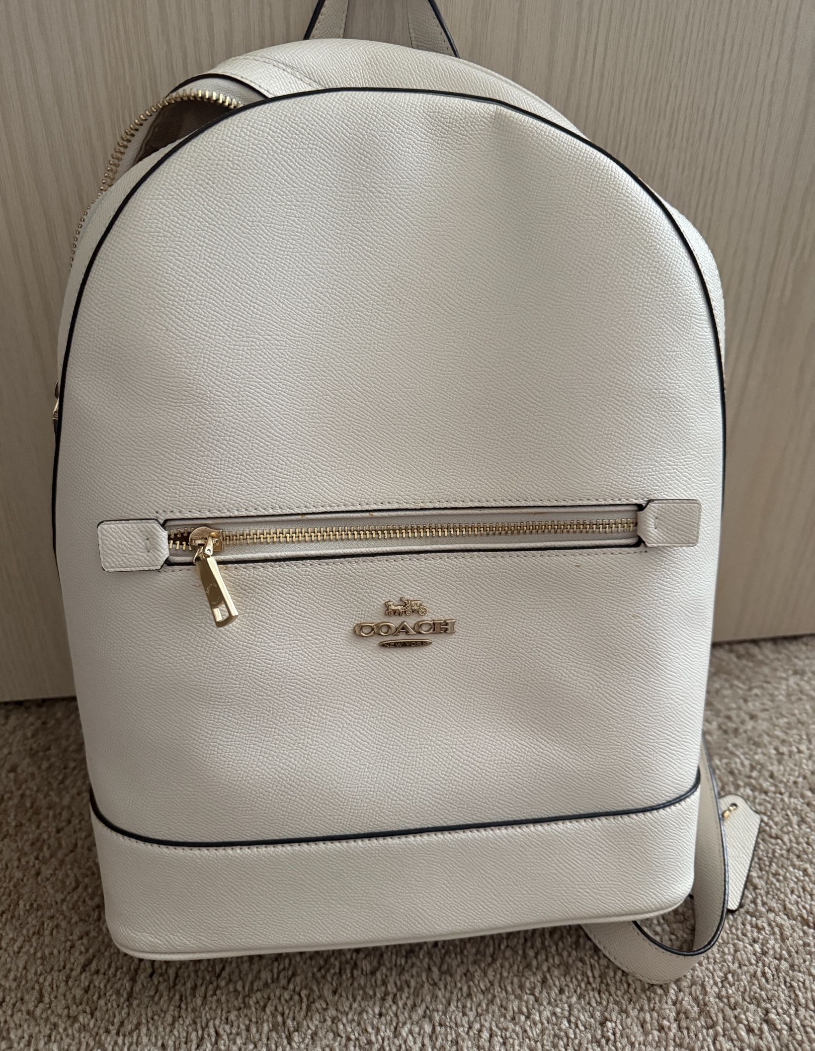 Coach Women’s Backpack Ivory New W/out Tags Original