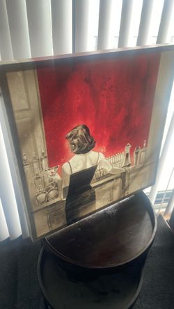 Woman And Man Painting 2 Piece