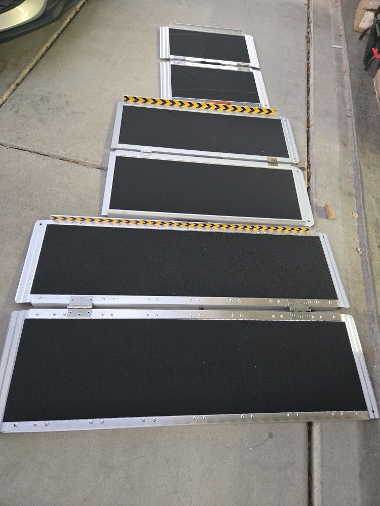 Aluminum Handicap Ramps with Handle