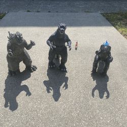 Large Godzillas 3 Pack