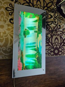 Electric waterfall picture