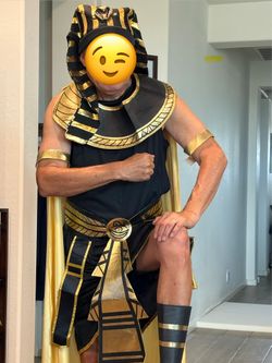 Egyptian Pharaoh Halloween Costume adult large