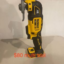 Dewalt Multi Tool Xr 3 speeds 20v. $80 Firm Price Tool Only