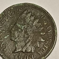 One Indian Cent 1903