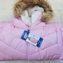 Lands' End Hooded Youth Parka Jacket Size Large 14/16
