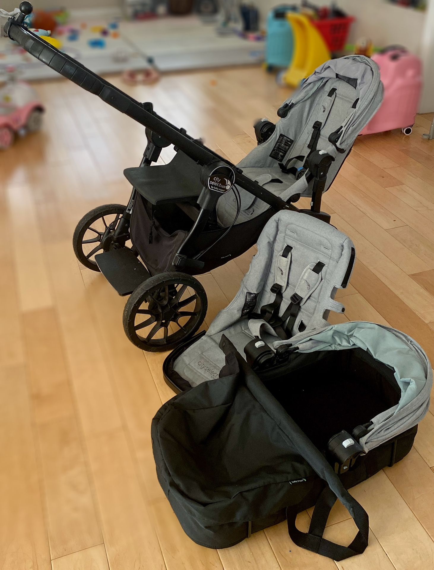 Baby Jogger City Select LUX Double Stroller 