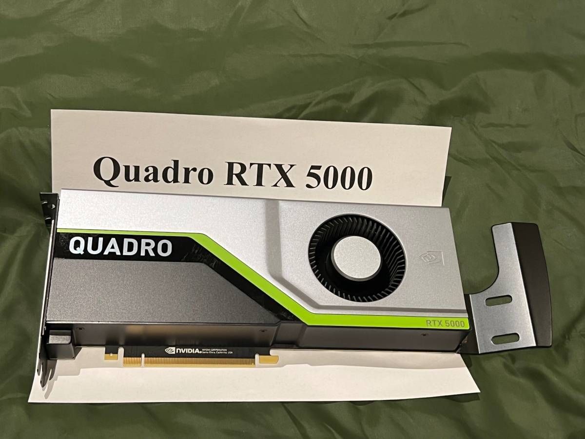 NVIDIA Quadro RTX 5000 16GB GDDR6 Graphics Card