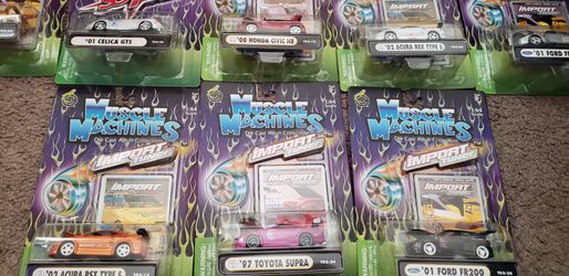 Muscle Machine Die Caster 1:64 scale