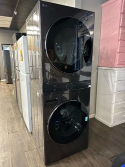 LG ThinQ WasherTower Take It Home Today $0 Initial Payment Please Read Description