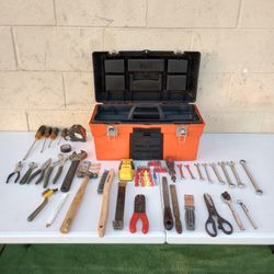 Toolbox With Tools. $45