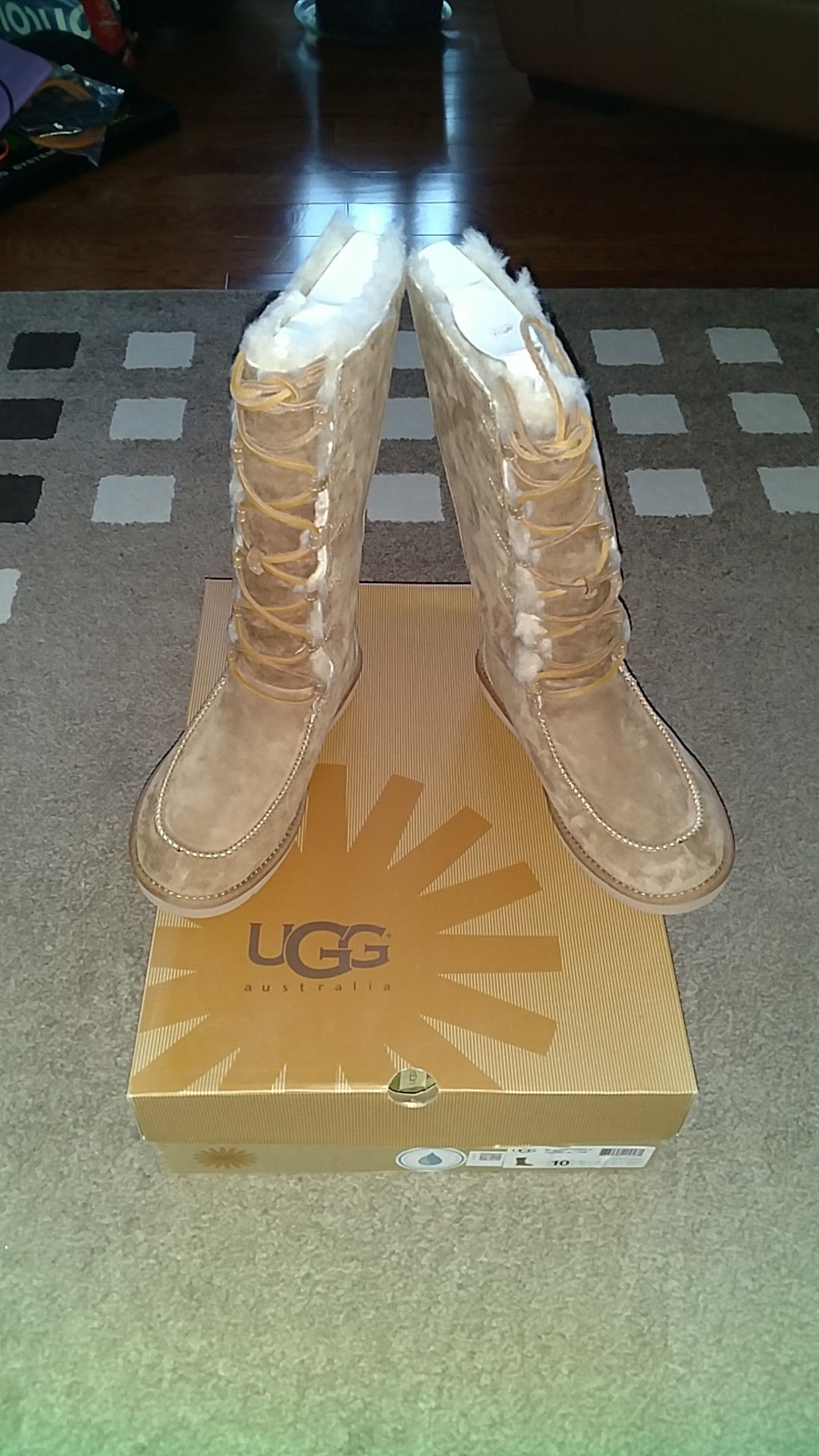 UGGs Suede Leather Boots