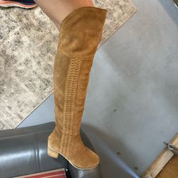 Brown Knee High Boots 