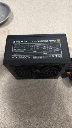 Pevia ATX-PR600W Computer Power Supply