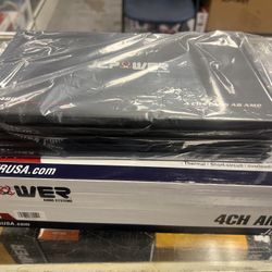 4- Channels Amplifier .. Brand New 