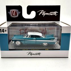 M2 1:64 Scale Diecast Model - 1958 Plymouth Belvedere