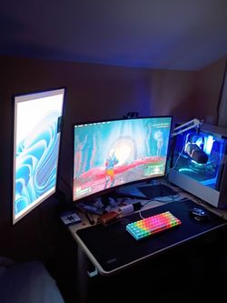 PC gaming rig/streaming setup