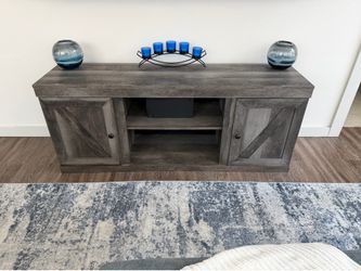 Charcoal Gray TV Stand