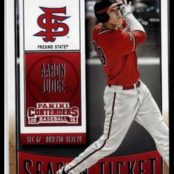Aaron Judge Fresno State Baseball Card