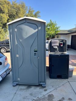 Porta Potty And Sink
