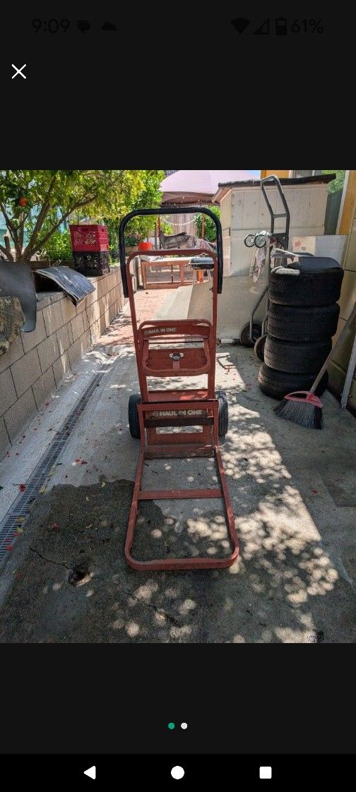 Dolly Solid Tire And You Can Use Them For Long Boxes Very Strong Or Anything You Want