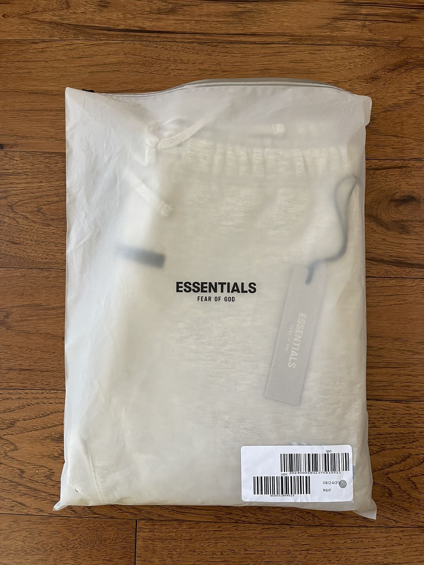 Fear Of God Essentials The Core Light Heather Oatmeal Fleece Sweatpants Size’s Small