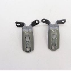 2019 - 2025 GMC SIERRA 1500 FRONT RIGHT DOOR HINGE UPPER & LOWER OEM GRAY_GXD