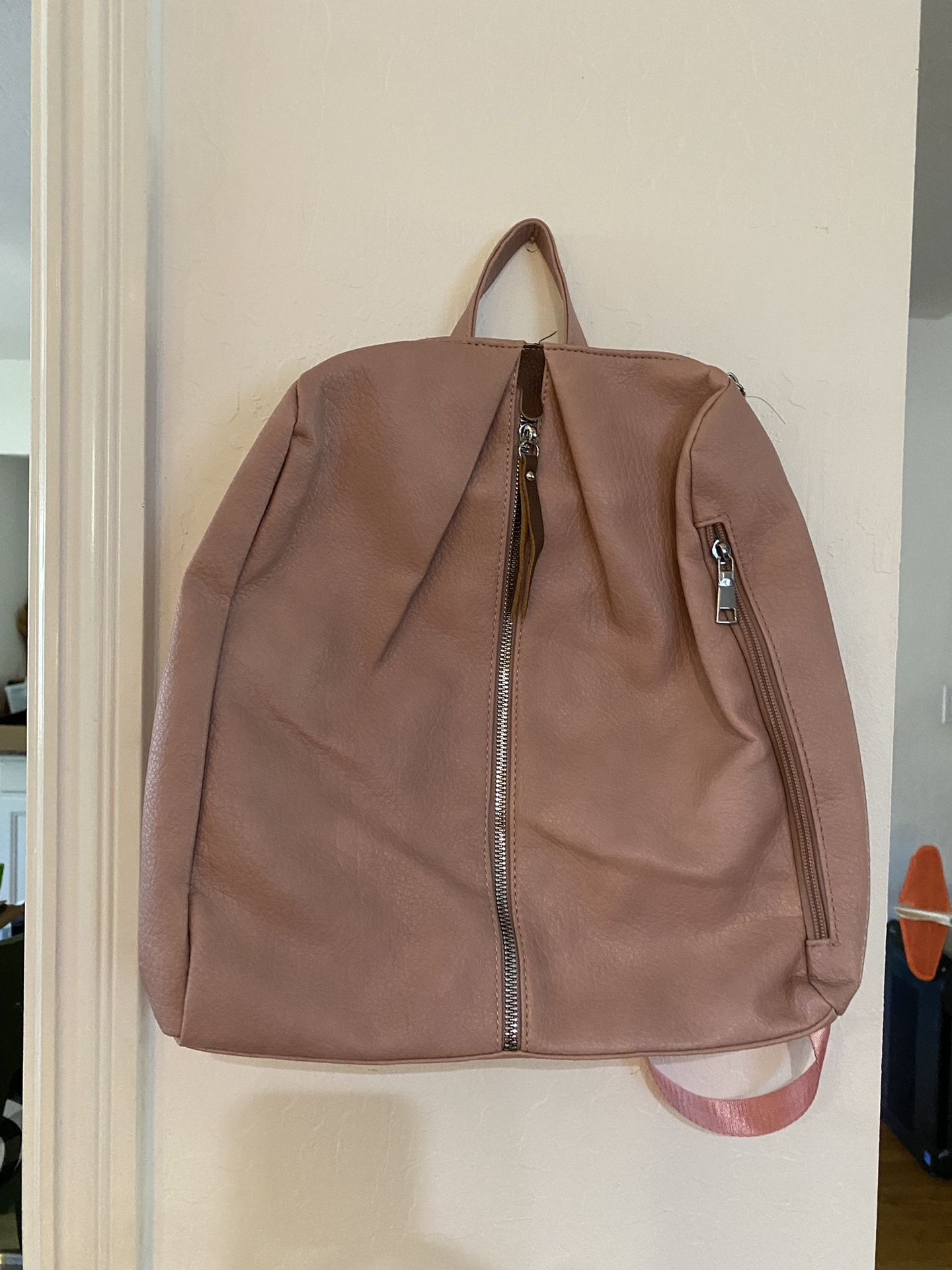 New Leather Backpack / Purse