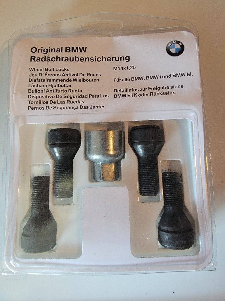 BMW OEM wheel Lock Set