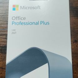 Microsoft Office 2021 Pro Plus (1 PC) - Activation Key Card