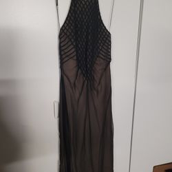 100% Silk Sexy Back Elegant Dress Size 12