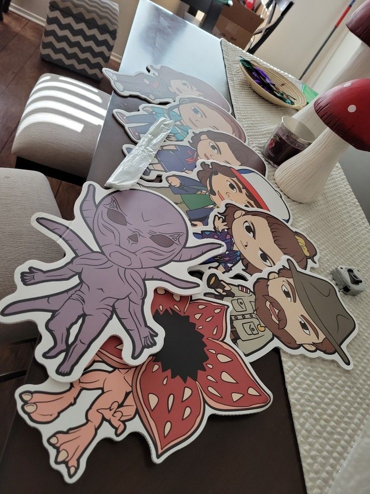 Stranger Things Party Supplies Yard Decorations
