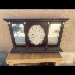 Clock With Mirror 