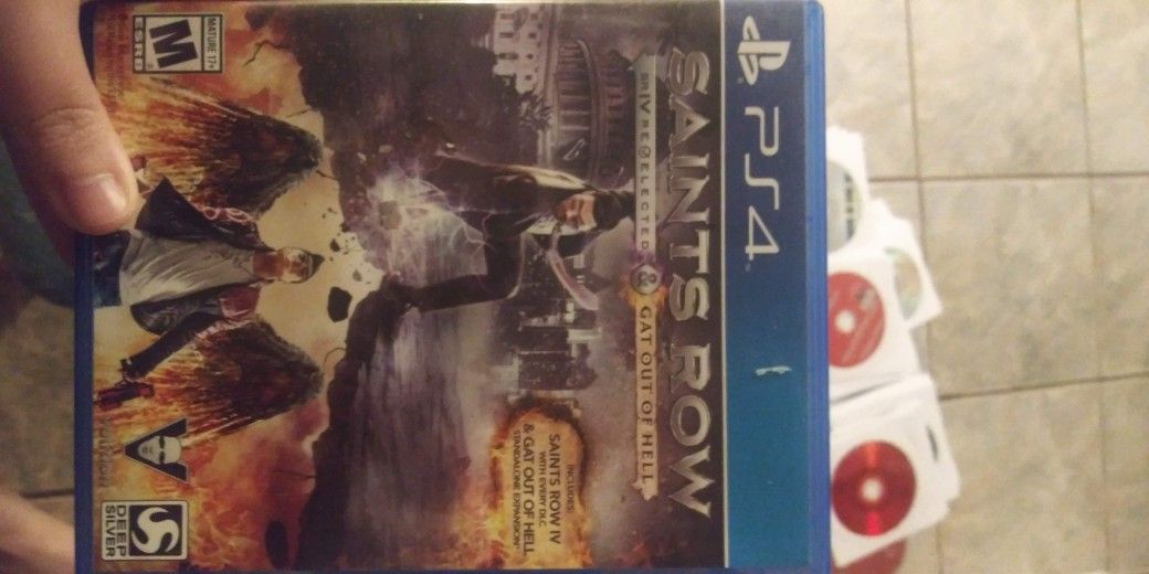 PS4 Game Saints Row